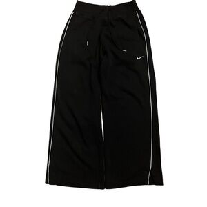 Nike Black Wide Leg Track Pants